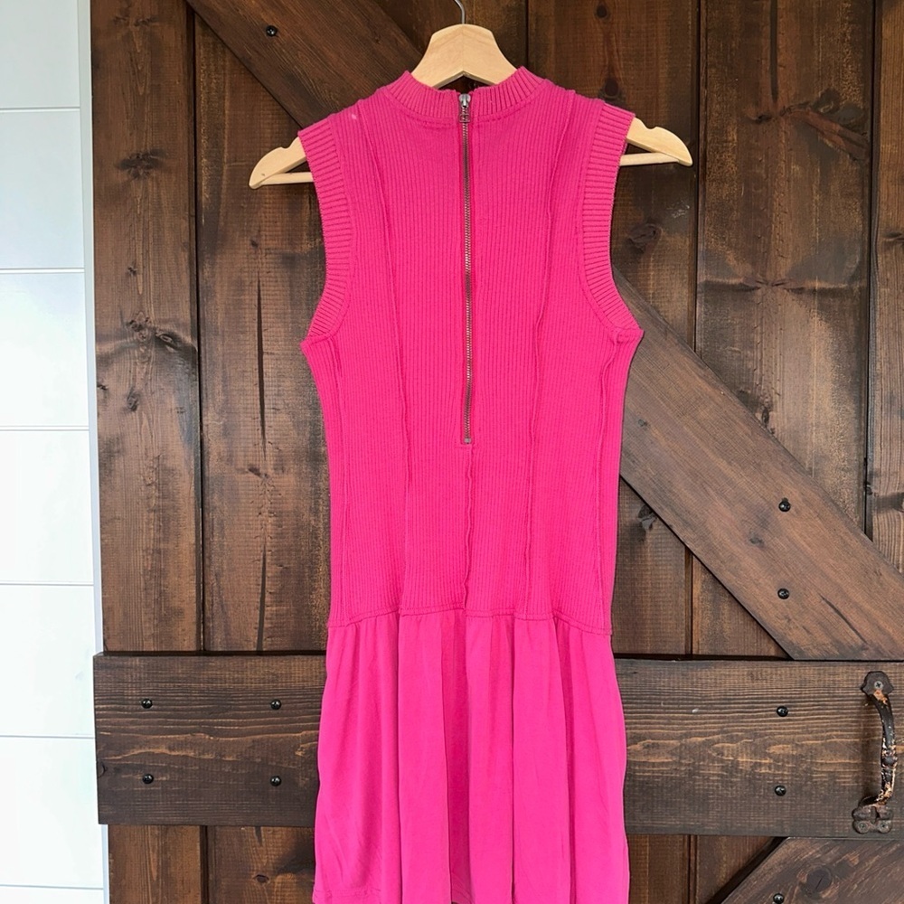 Anthropologie Daily Practice Buzzer Beater Sleeveless Mini Dress Sz XXS NWT - Picture 6 of 7